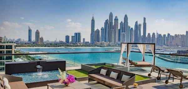 Dubai at the Hotel Marriott Palm Jumeriah