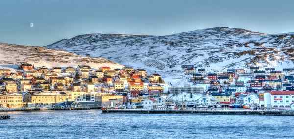 Vision of Norwegian Fjords in Winter
