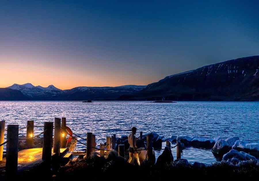 Hvammsvík Hot Springs