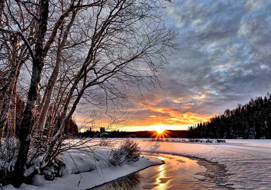 Winter Landscape Finland