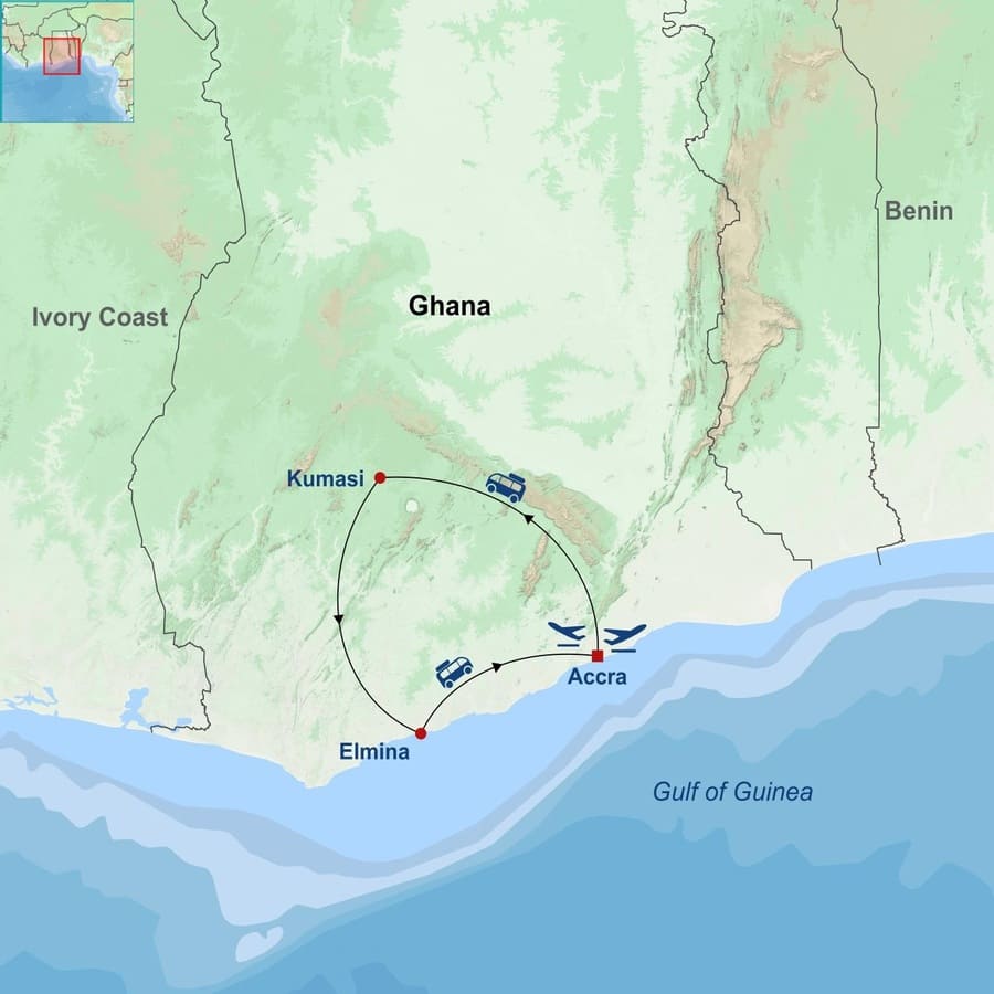 Ghana Heritage and Historical Tour